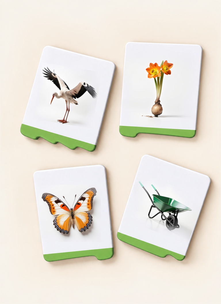 WittySprout Spring Magnet Pictures